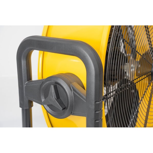Iliving Heavy Duty High Velocity Barrel Floor Drum Fan, 24 in Blade Dia, 120V, 7,341 cfm - ILG8M24-60DC