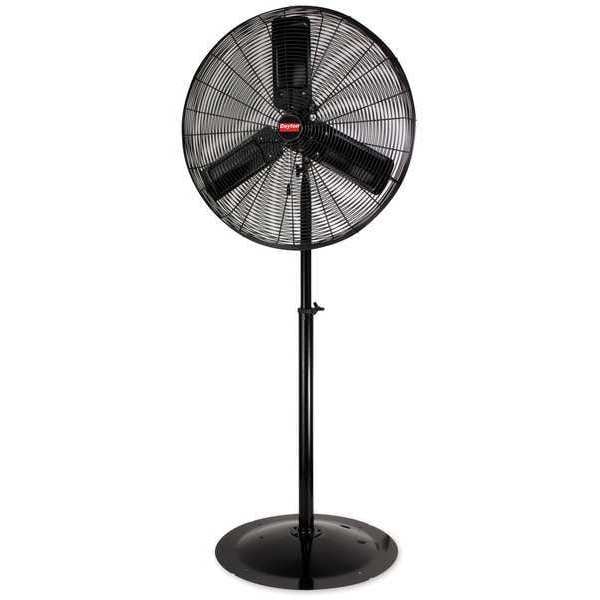 Dayton Light Duty Industrial Fan, 30 in Blade Dia, Non-Oscillating, 115VAC, 4650/7250 CFM - 1RWB5