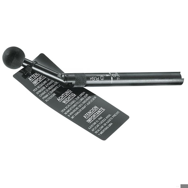 Gedore Torque Wrench, 7-1/4 in. L, 30 Teeth, Steel - 761-10