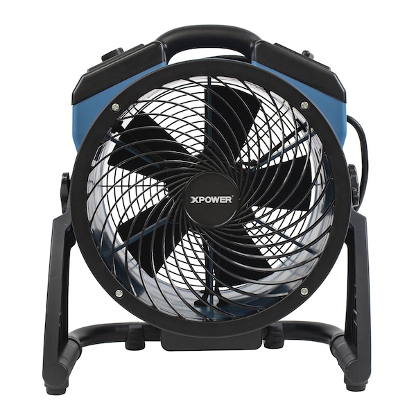 Xpower Air Circulator, 1000 CFM, Variable Speed, 11 in Sealed Brushless DC Motor, Rechargeable AC/DC - FC-150B