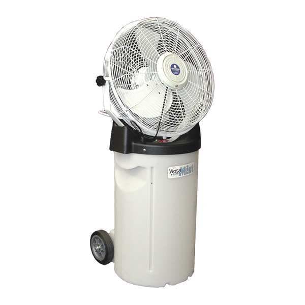 Schaefer Mobile Misting Air Circulator 18" Non-Oscillating, 115VAC, 1400/1800/2200 CFM - PVM18C