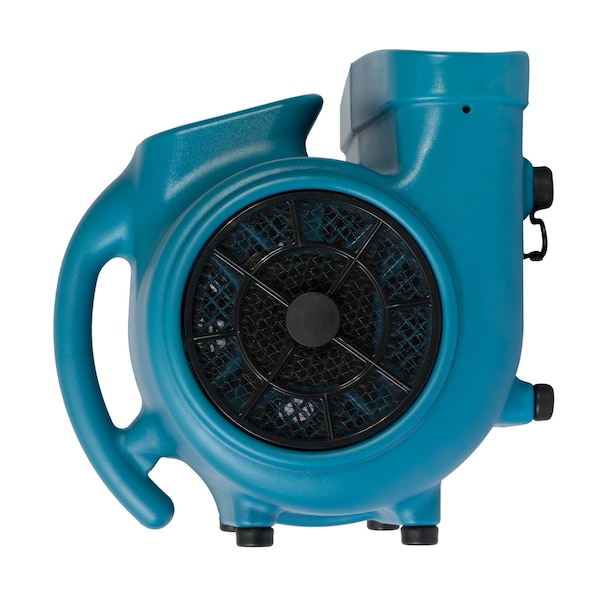 Xpower Air Mover W/ 3 hr Timer and Filter Kit, 1/3 HP, 2000 CFM, 3.8 Amps, 4 Positions, 3 Speeds - X-430TF