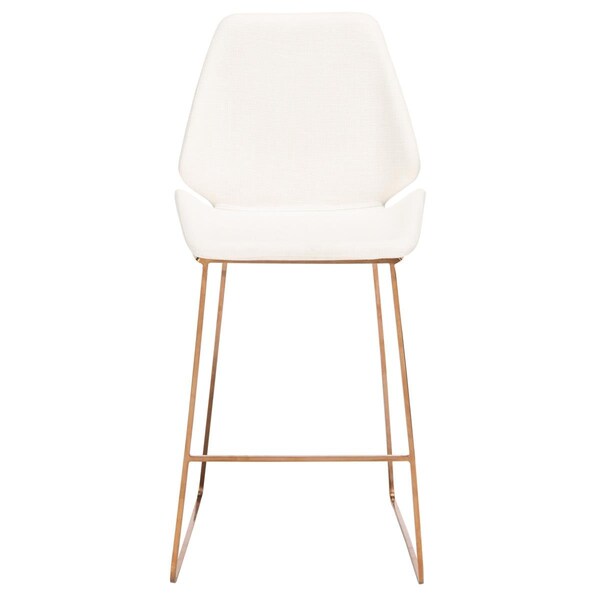 Safavieh Masami Counter Stools White & Gold - BST3006C