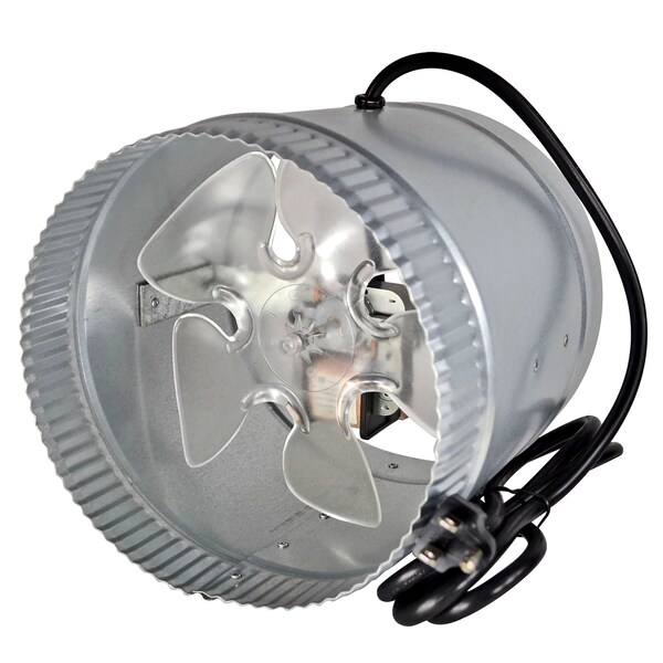 Suncourt Inductor 8" Corded In-Line Booster Duct Fan - DB208C