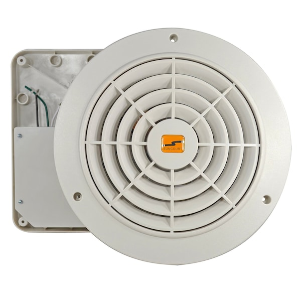 Suncourt Variable Speed Hardwired Room to Room Transfer Fan w/Rotatable Grille - TW208P