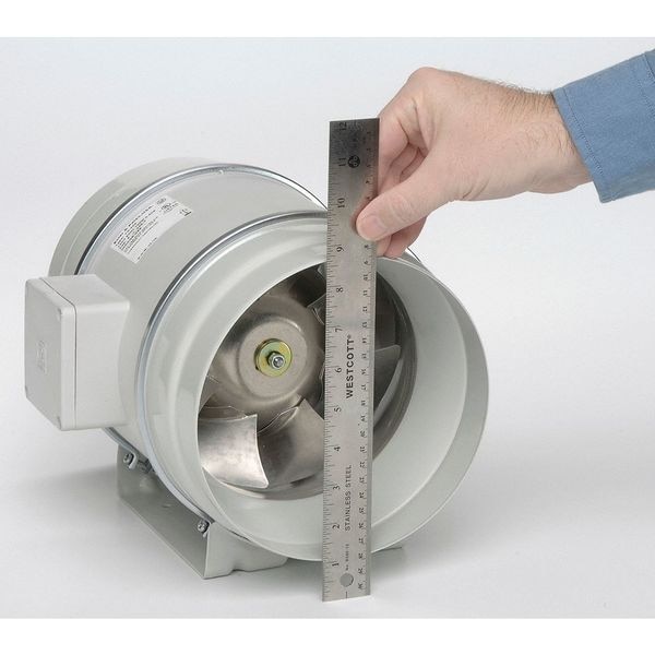Soler & Palau Mixed Flow Duct Fan, 10 In. Dia. - TD-250