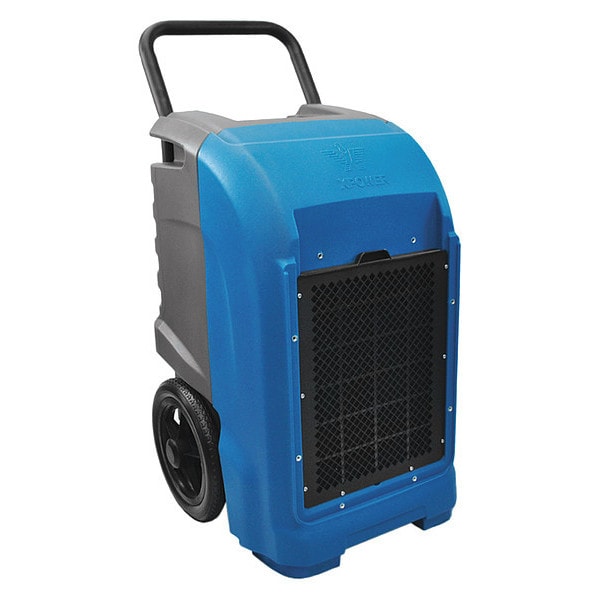 Xpower Industrial Dehumidifier, Blue/Black, 19, 115 - XD-125