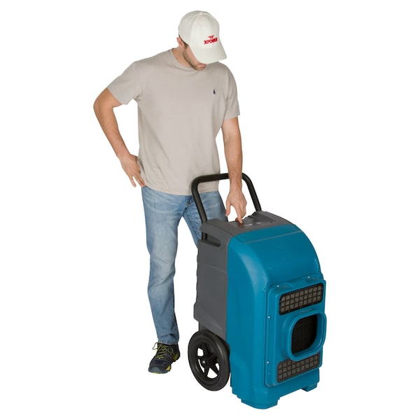 Xpower Industrial Dehumidifier, Blue/Black, 19, 115 - XD-125