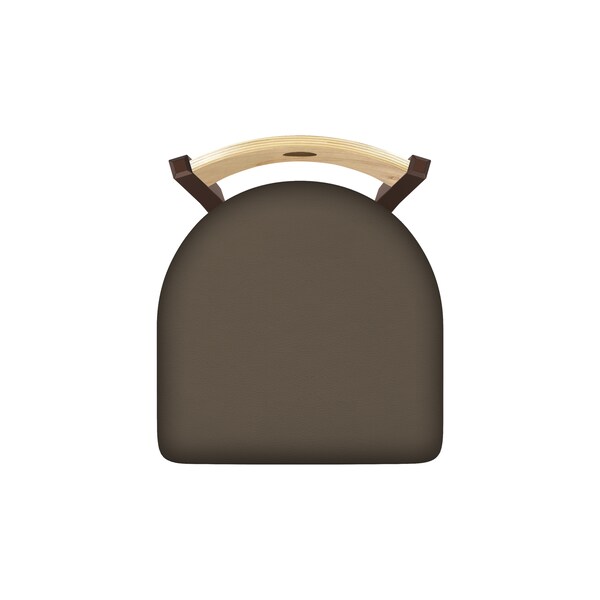 Holland Bar Stool Co 25" Swivel Counter Stool, Bronze Finish, Nat Back, Canter Earth Seat - 83025BZNATMPLB006