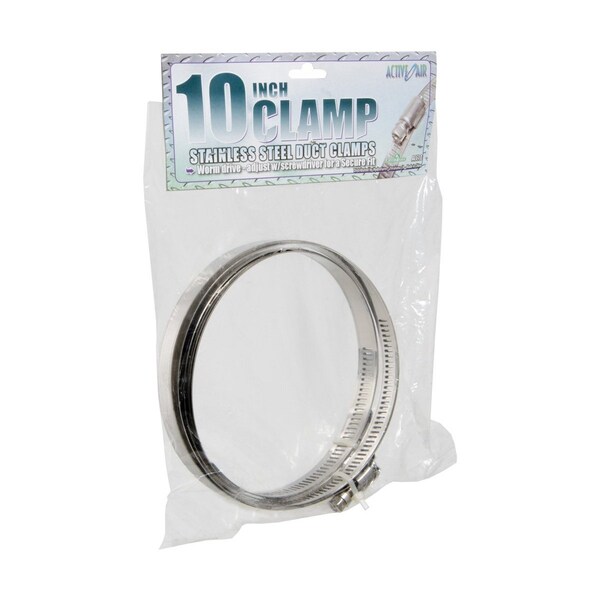 Active Air Stainless Steel Duct Clamps, 10 - ACC10