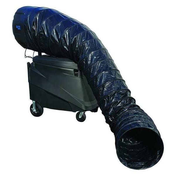 Power Breezer Ducting, Plastic, 12 ft L, 29 in W - 600-070-A