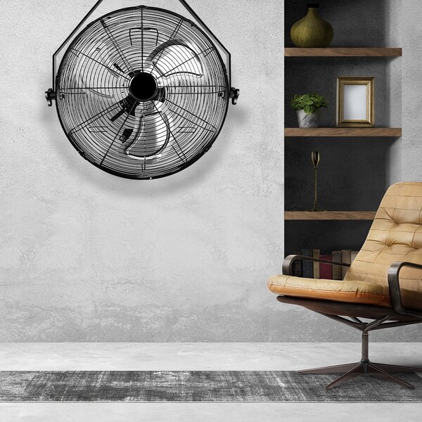 Edendirect High Velocity Air Circulator Fan, 20 in Blade Dia, 120 V, 4650 CFM - IR-W2815P201005