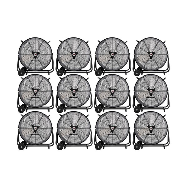 K-Tool International 24 In. Direct Drive Industrial Tilting Drum Fan Pallet Of 12 - KTI77741-PL12