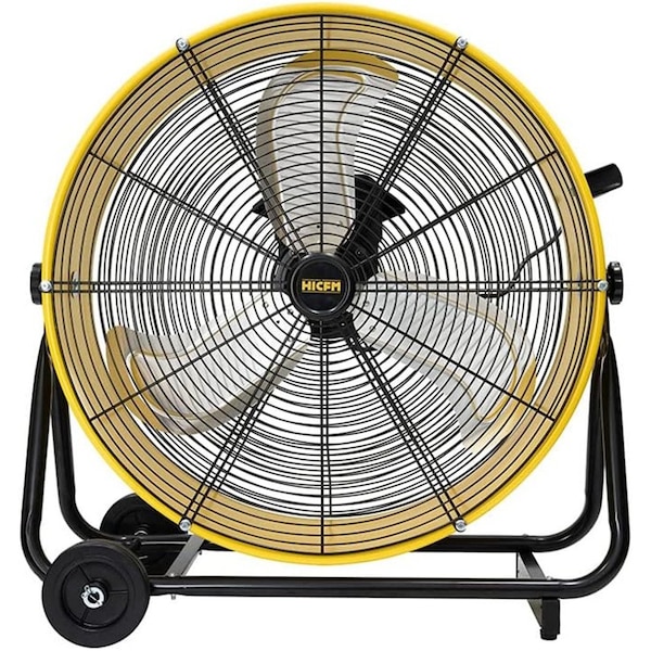 Edendirect Drum Fan, 24 in Blade Dia, 120V, 3,800/8,800 cfm - IR-FAND24DC