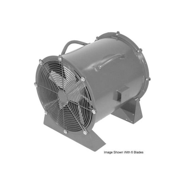 Americraft Mfg Propeller Fan W/ Low Stand, 24 in Blade Dia, 5200 cfm, 1/4 hp, Aluminum Blade - 24DA-1/4L-1-EXP