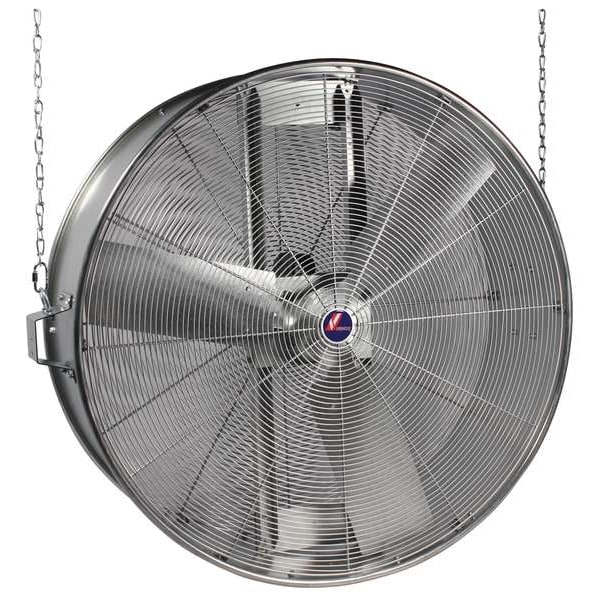 Venco Drum Fan, 36 in Blade Dia, Non-Oscillating - VMAC-36-DD-SM