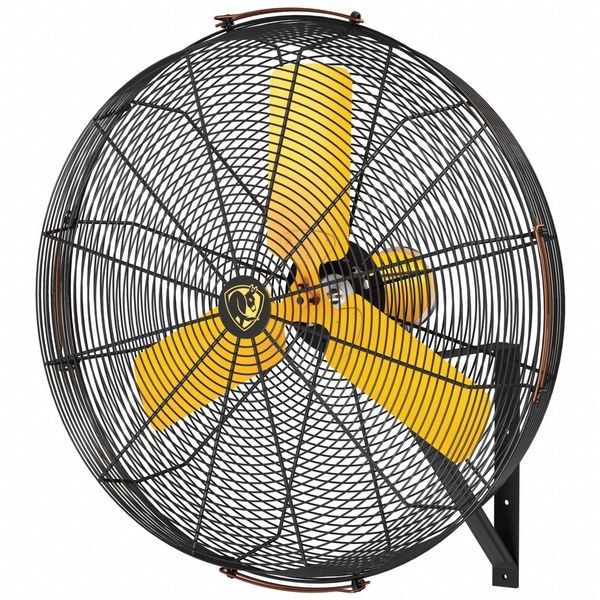 Big Ass Fans Corrosion Resistant Industrial Fan, Wall Mount, 36-1/2 in Blade Dia, 120V, 10,303 cfm - F-AE1-3601L13S34V56