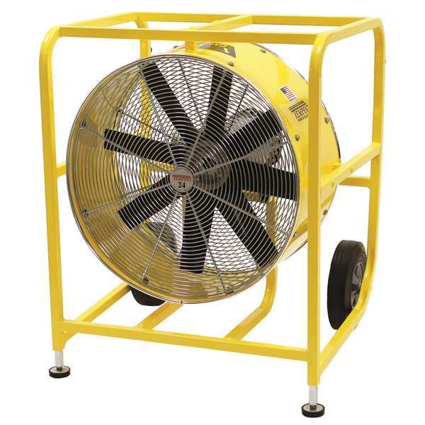 Tempest Standard Duty Air Circulator, Floor Mount, 24 in Blade Dia, 115/208-230V, 12,867 cfm - 913-1160