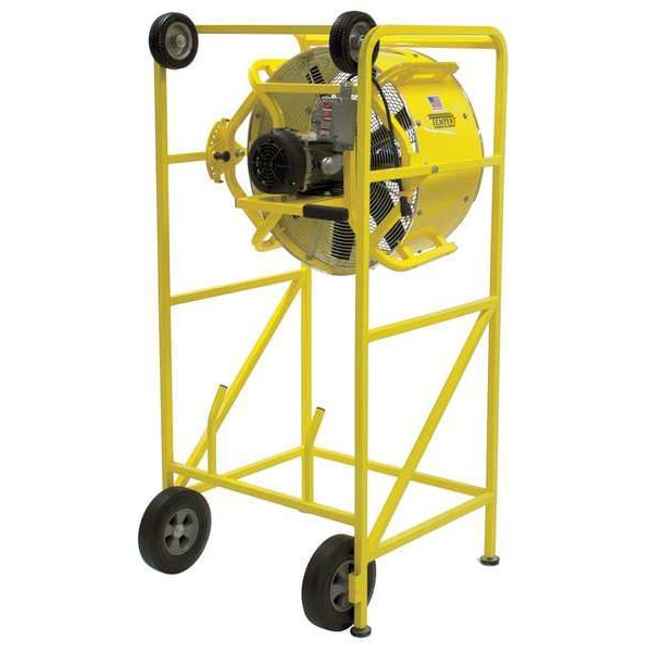 Tempest Standard Duty Air Circulator, Floor Mount, 24 in Blade Dia, 115/208-230V, 12,867 cfm - 913-1180