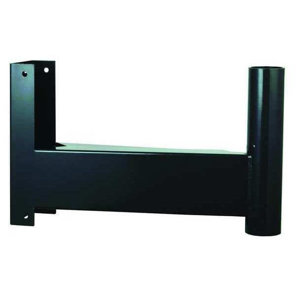 Dayton Mounting Bracket For Wall Fan, 16 in H x 23-3/4 in L x 6 in W, Polyester Powder Coated, Steel, Gray - 1LXN6