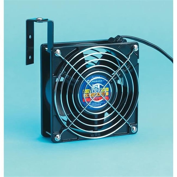 Integra Miltex Extra Quiet Air Circulator Fan, 5 in x 5 in, Black - 71925