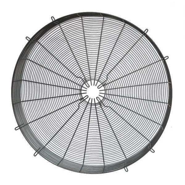 Dayton Fan Guard, 36 in Blade Dia, Steel, Gray, Mounting 2-3/4 in x 4-1/2 in - GGS_47301