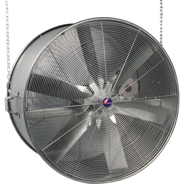 Venco Drum Fan, 42 in Blade Dia, Non-Oscillating - VMAC-42-BD-SM