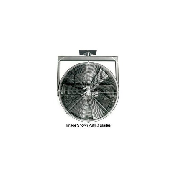Americraft Mfg Propeller Fan, Yoke Mount, 36 in Blade Dia - 36DAL-12Y-1-TEFC