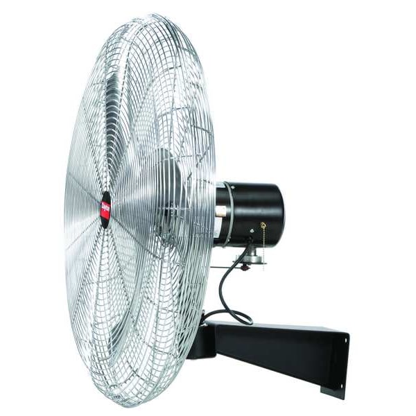 Dayton Quiet Design Air Circulator, Wall Mount, 24 in Blade Dia, 115V, 3,325/4,556/5,588 cfm - 20952