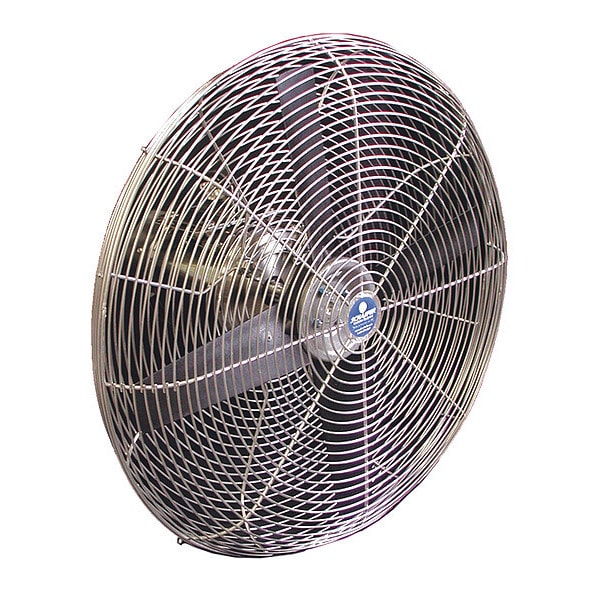 Schaefer Washdown Fan, 24 in Blade Dia, 1/2 hp, Steel, 3 Phase - 24CFO-SWDS-3-Q