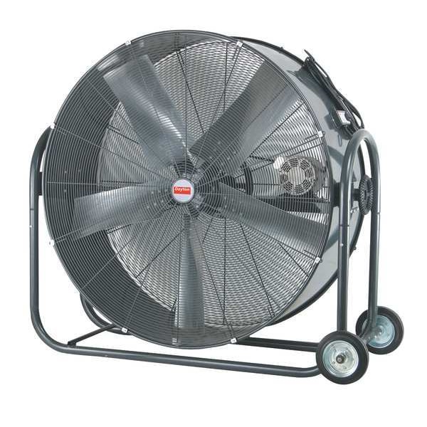 Dayton Standard Duty Air Circulator, Floor Mount, 42 in Blade Dia, 115V, 10,000/18,000 cfm - 1YNW8
