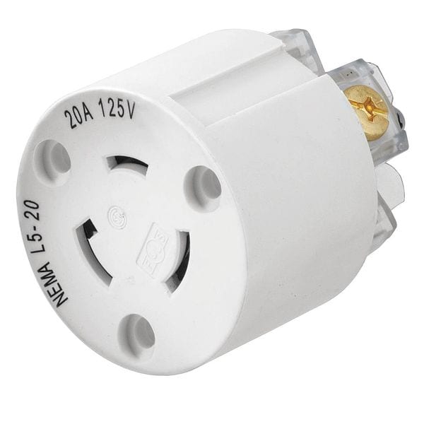 Hubbell Watertight Interior Nema L5-20r, 20a, 125V - HBL27W47IN