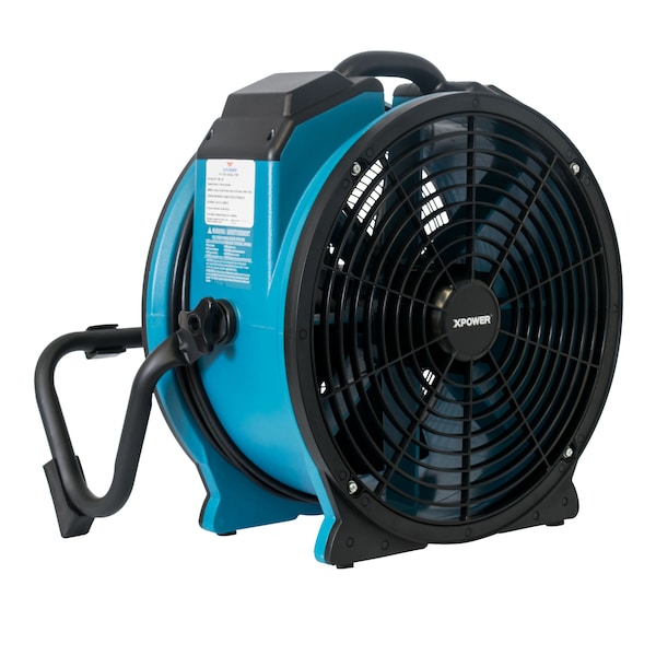 Xpower Multipurpose Air Circulator, 18 in Blade Dia, 115V, 3,600 cfm - FC-420