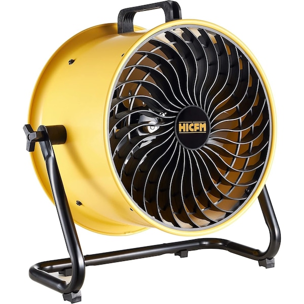 Edendirect Heavy Duty High Velocity Turbo Floor Fan, 16 in Blade Dia, 120V, 2,100/2,400/2,800 cfm - IR-FANTD16