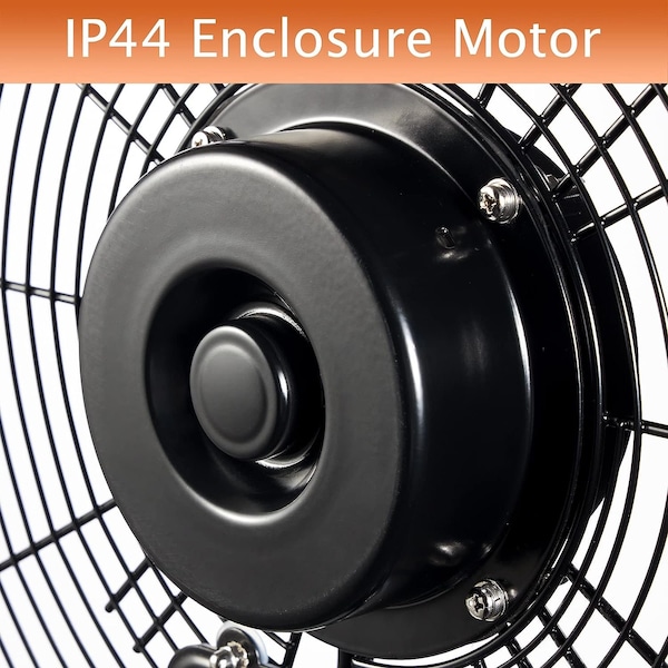 Edendirect Outdoor Fan, Wall Mount, 18 in Blade Dia, 120V, 3,800/4,100/4,600 cfm - IR-FANOW18