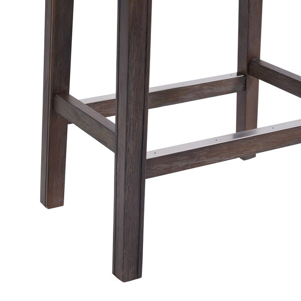 Alaterre Furniture Williston Counter Height Stool, Dark Brown, 2PK - ANWL05FDCR2