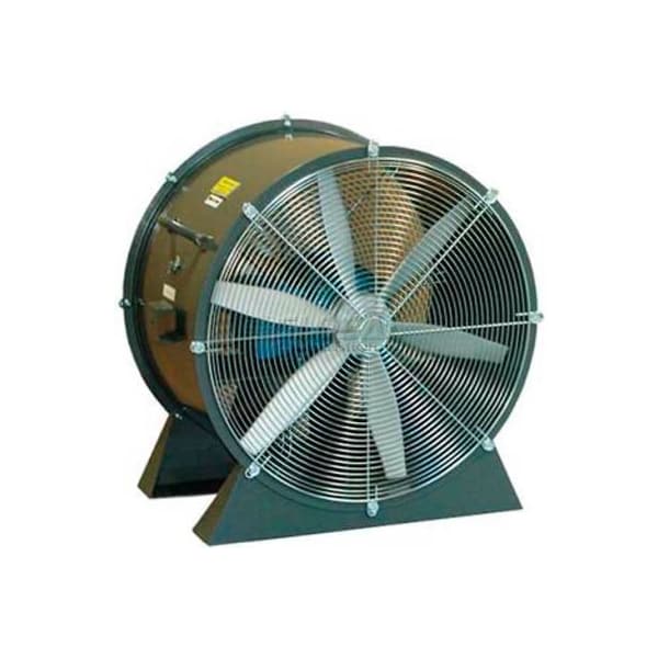 Americraft Mfg Propeller Fan W/ Low Stand, 24 in Blade Dia, 5200 cfm, 1/4 hp, TEFC Aluminum Blade - 24DA-1/4L-1-TEFC