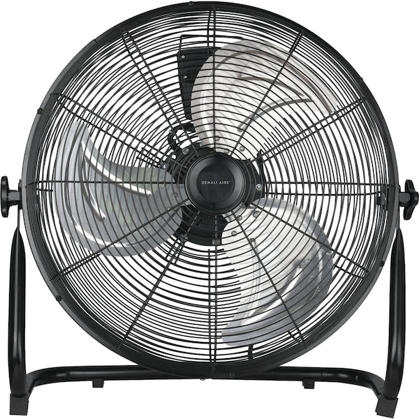 Denali Aire High Velocity Floor Fan, 20 in Blade Dia, 3572 cfm - 1DAFHV20
