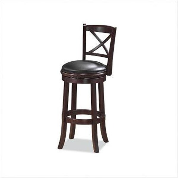 Boraam Boraam 48629 29 in. Georgia Swivel Stool - Cappuccino - 48629