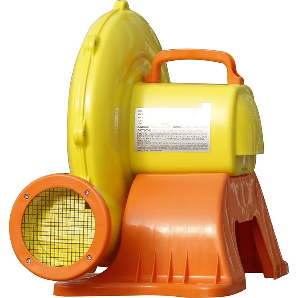 Edendirect 13 in. 1 fan speeds Drum Fan in Yellow with Easy-Handhold Grip Design - IR-FJ-1100-US