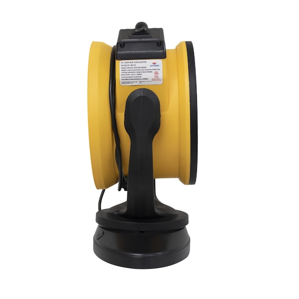 Xpower Multipurpose Air Circulator, 11 in Blade Dia, 115V, 1,100 cfm, Oscillating - FC-100S
