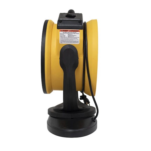 Xpower Multipurpose Air Circulator, 11 in Blade Dia, 115V, 1,100 cfm, Oscillating - FC-100S