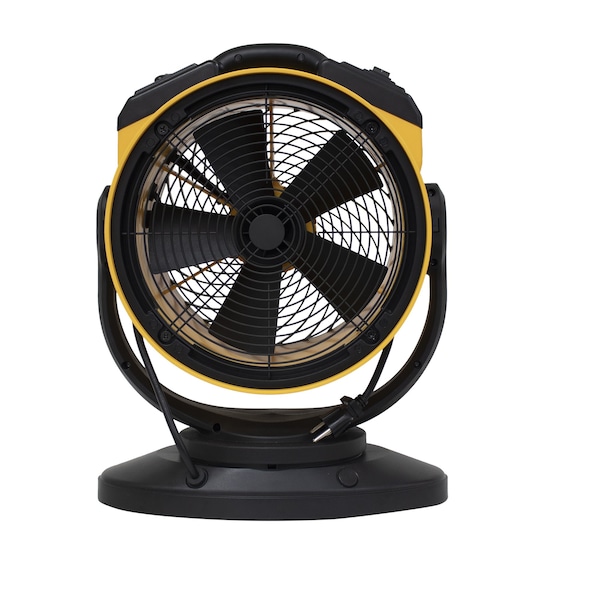 Xpower Multipurpose Air Circulator, 11 in Blade Dia, 115V, 1,100 cfm, Oscillating - FC-100S