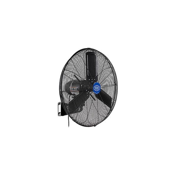 Global Industrial Outdoor Fan, Wall Mount, 24 in Blade Dia, 120V, Oscillating - 292450