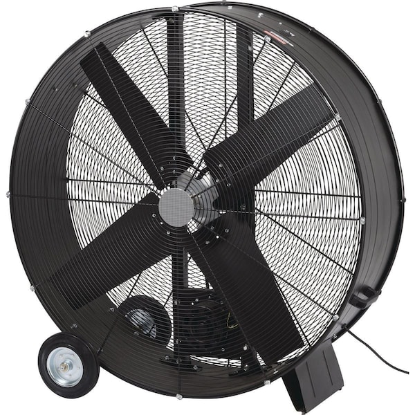 Best Comfort Drum Fan, 42 in Blade Dia, 2-Speed, Belt Driven - FE-105D5FL(H)