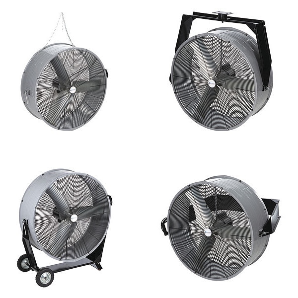 Airmaster Fan Portable Mancooler, 30 in Blade Dia, 115V - 60470