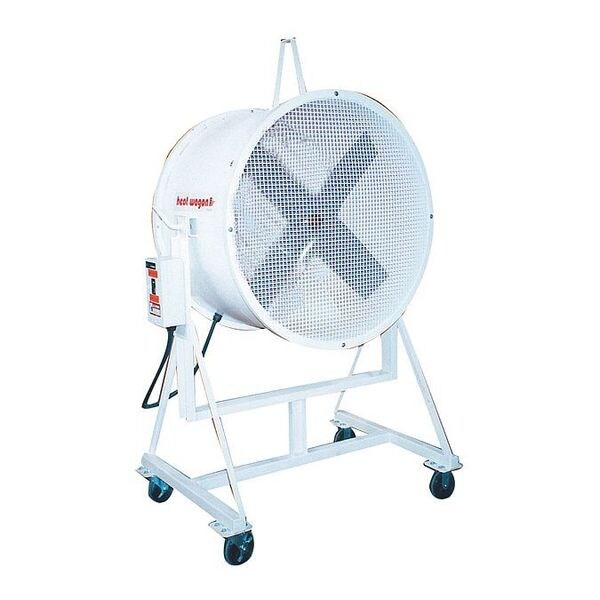 Heat Wagon Drum Fan, 36 in Blade Dia, 208-230/460V - I-36