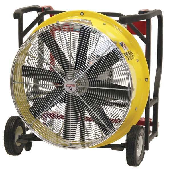 Tempest Standard Duty Air Circulator, Floor Mount, 24 in Blade Dia, 115/208-230V, 12,867 cfm - 913-1260