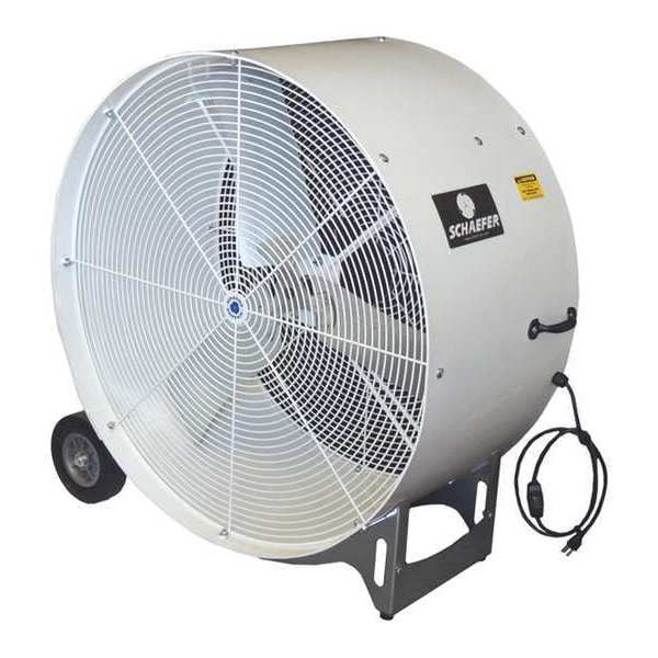 Schaefer Standard Duty Air Circulator, Floor Mount, 36 in Blade Dia, 115V, 10,900/16,600 cfm - VKM36-2-O