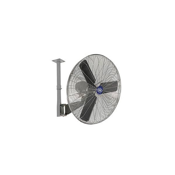 Global Industrial Deluxe Fan, Ceiling Mount, 24 in Blade Dia, 120V - 795973